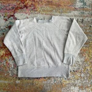60s B.V.D. Raglan Sweatshirt Heather Grey Men's Size S Check measurements